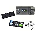 Tyco Tech Stick-On Adhesive Micro SD Card Holders for Steam Deck, ROG Ally, Laptops and More! Ultra Low Profile, 3-Card Capacity, ABS Plastic, 3M