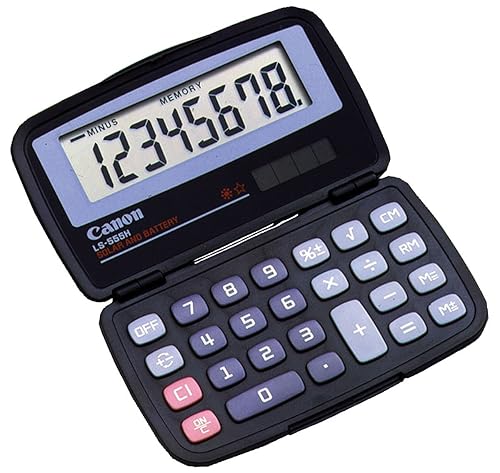 Canon CNM4009A006AA - LS555H Handheld Foldable Pocket Calculator