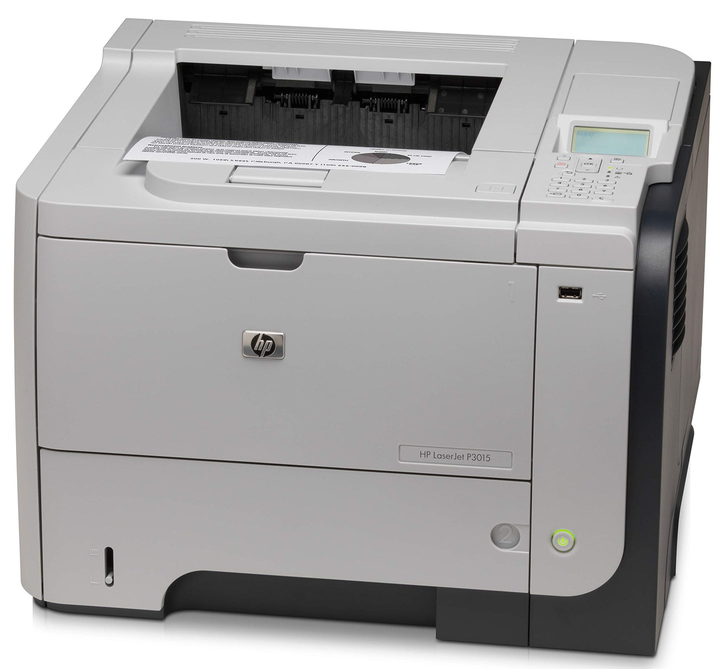 2DC6751 - HP Laserjet P3010 P3015N Laser Printer - Monochrome - 1200 x 1200 dpi Print - Plain Paper Print - Desktop (Renewed)