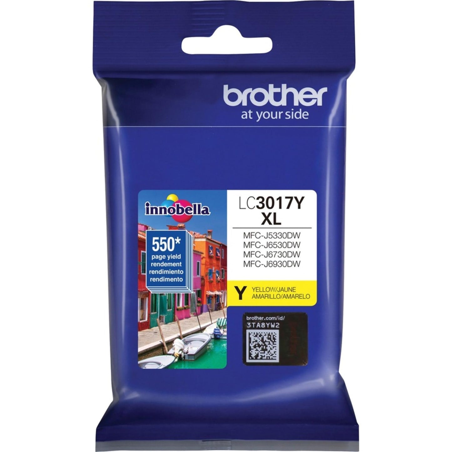 Brother LC3017Y High Yield Yellow Ink Cartridge