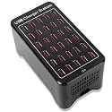 30-Port Charger, USB Charger Station, USB Fast Charger, Smart Charging Recognition, Suitable for Travel, Family Gatherings, Schools, Shopping malls