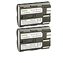 Kastar Replacement Battery 2-Pack for Canon BP-511 / BP-508 / BP-512 / BP-522 and Canon PowerShot G2 / G3 / G5 / G6 / ZR-10 / ZR-20 / ZR-40 / ZR-50