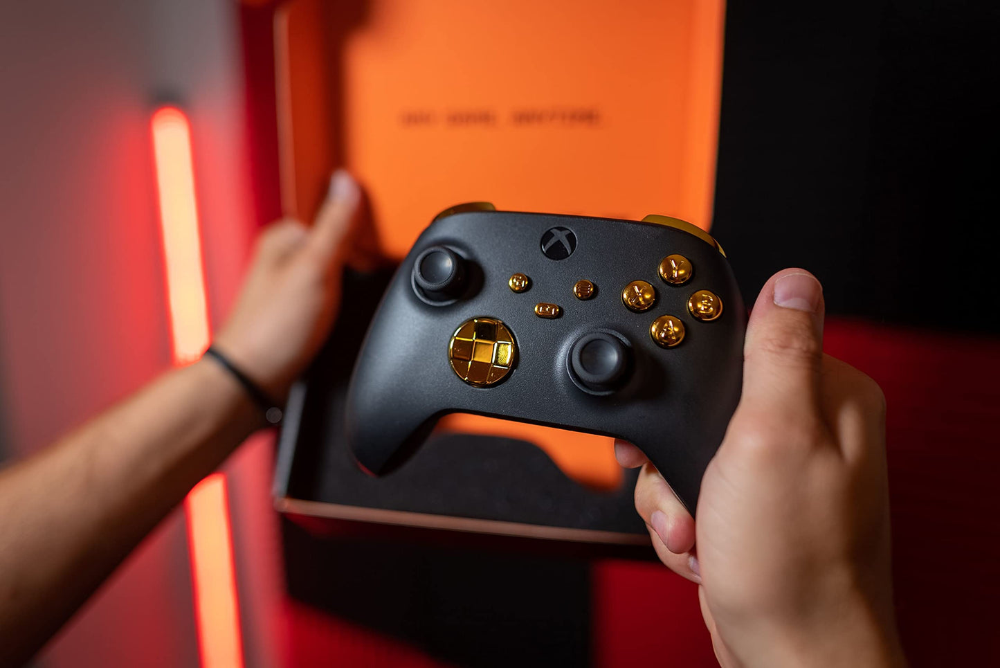 MODDEDZONE Custom Wireless UNMODDED Controller for Xbox One S/X and PC with Exclusive and Unique Designs - The Perfect Gaming Gift for Enthusiasts