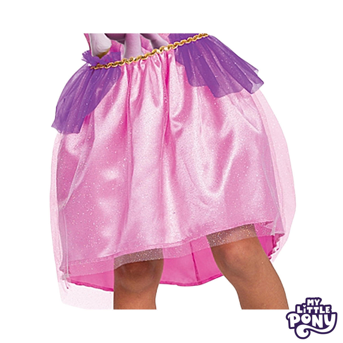Pipp Petals Costume for Girls, Official My Little Pony Tutu Dress Character Outfit, Kids Size Extra Small (3T-4T)