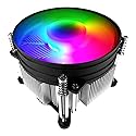 TRONWIRE TW-8 95W RGB LED CPU Cooler Aluminum Heatsink Copper Core Base 4-Pin PWM 92mm Fan Pre-Applied Thermal Paste for Intel Core i3 i5 i7 i9 Socket
