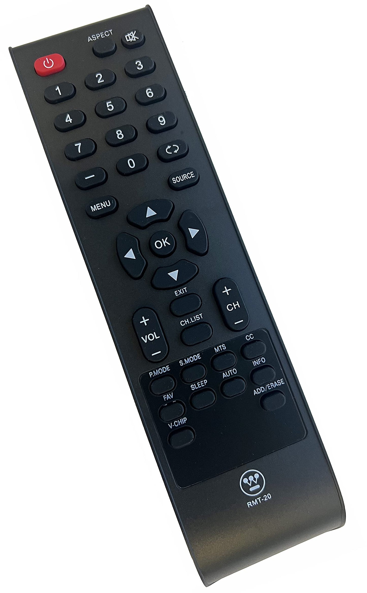 Remote Control RMT-20 Compatible with Westinghouse Digital LED LCD TV
