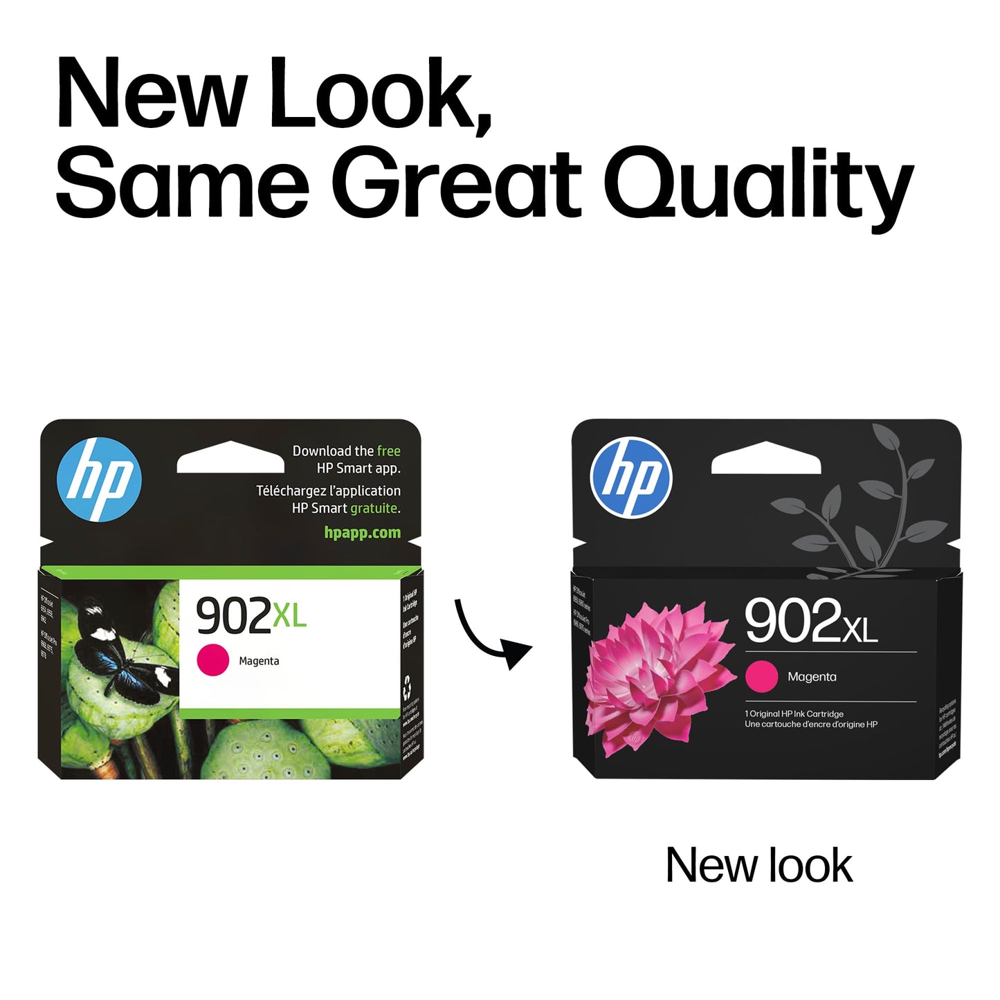 HP 902XL Magenta High-Yield Ink Cartridge | Works with OfficeJet 6950, 6960, Pro 6960, 6970 Series | T6L87AN