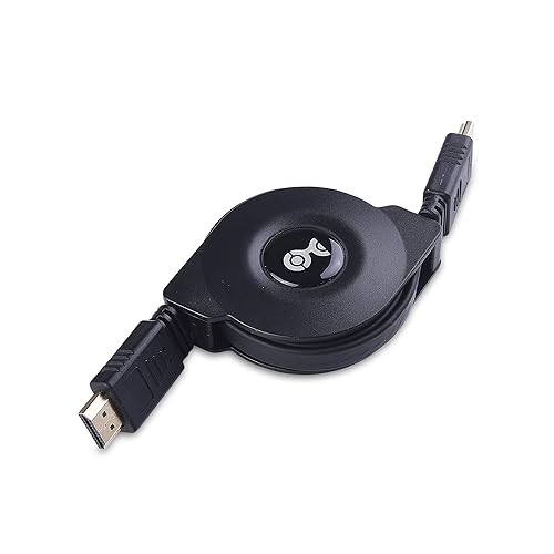 Cable Matters Retractable HDMI Cable with HDR and 4K 60Hz Resolution Support - 3.3 Feet