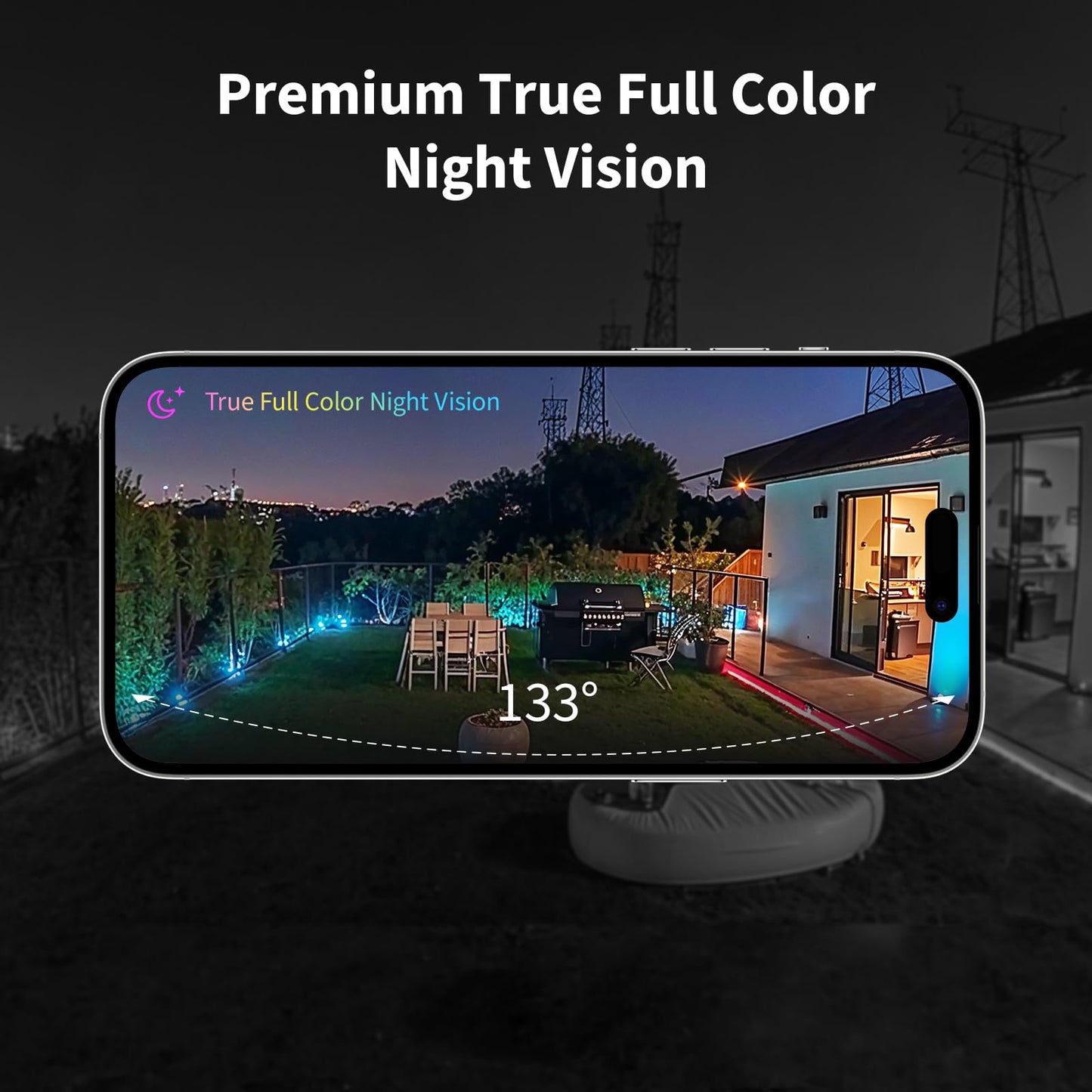 Aqara 4MP Camera Hub G5 Pro WiFi, True Color Night Vision Security Camera Outdoor, 2.4/5Ghz WiFi, HomeKit Secure Video, Thread Border Router, Local