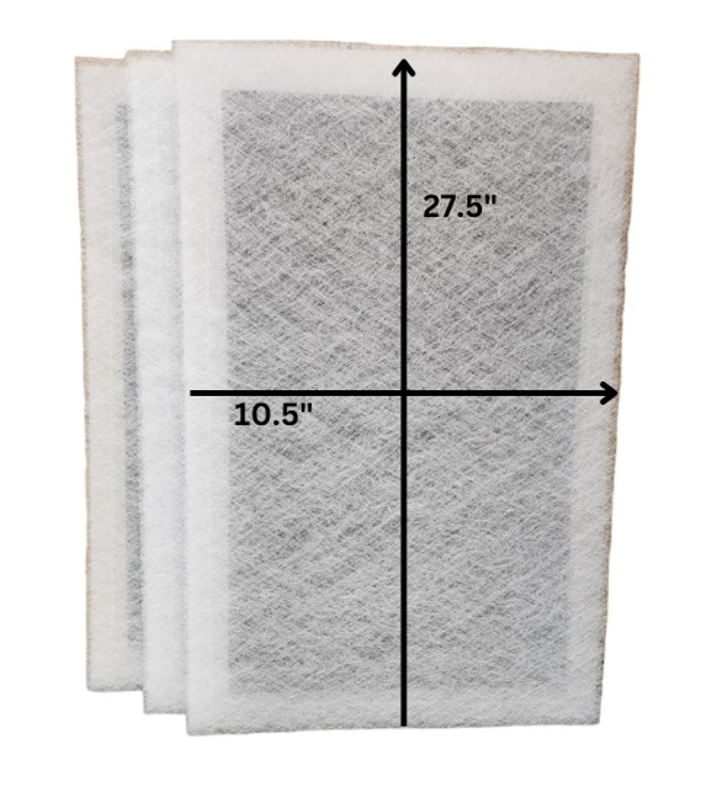 10-12x30 Xenon Power Guard Air Cleaner Replacement Compatible Filters White