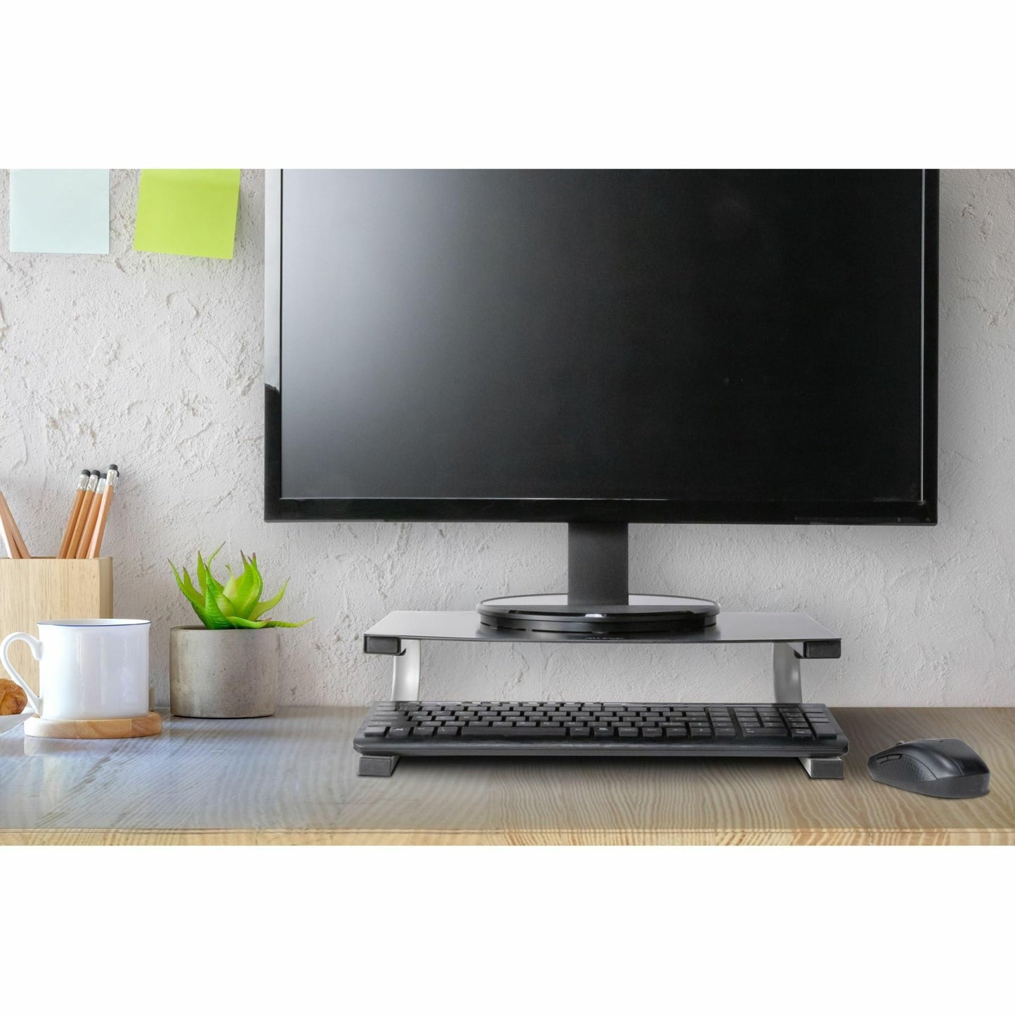 Allsop 29248 Redmond Monitor Stand, Black