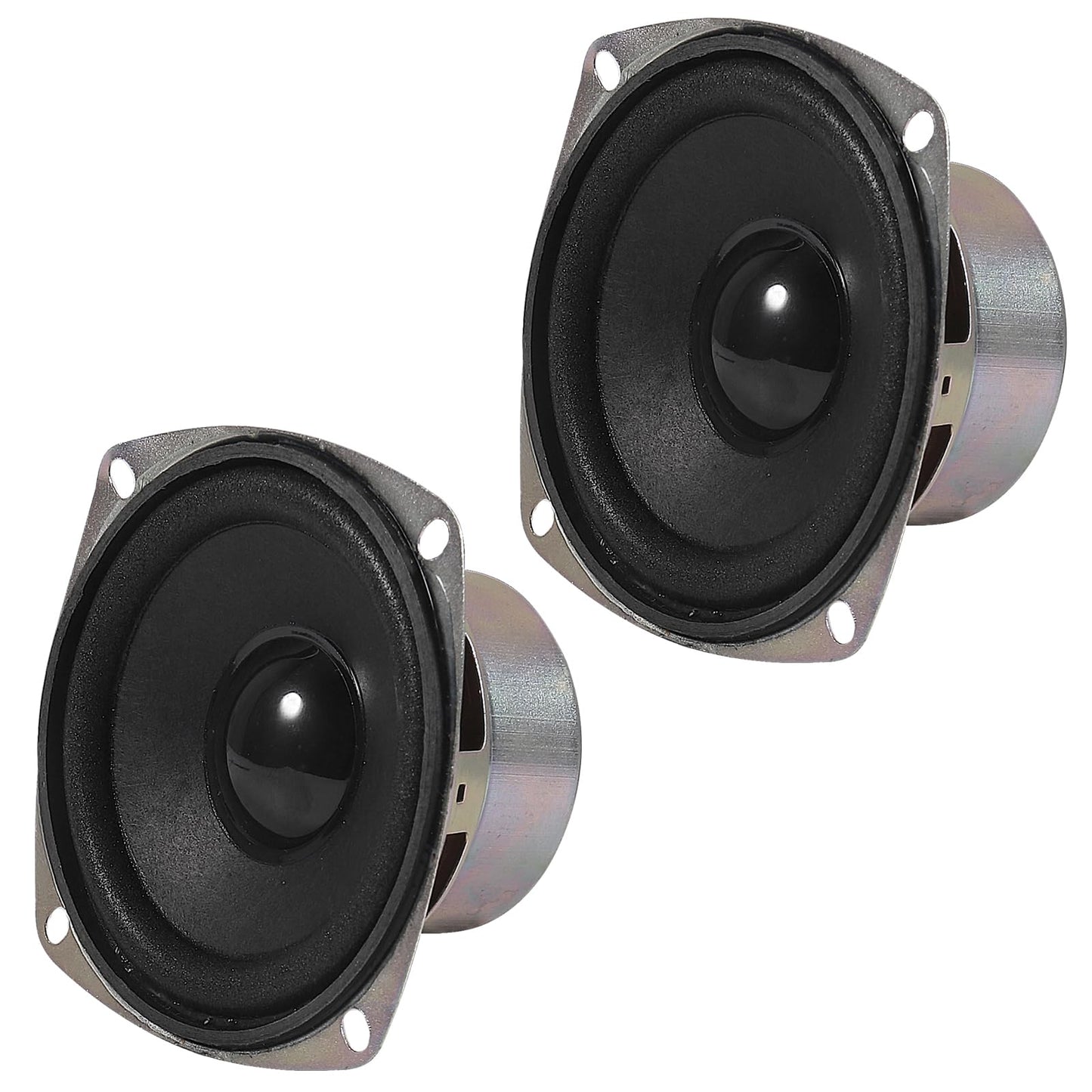 ALMOCN 2PCS 3" 8Ohm 10W Full Range Audio Speaker Anti-Magnetic Audio 2.0/2.1 Home Stereo Woofer Loudspeaker for DIY Boom Box Satellites Speaker