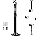 Coolotic Adjustable Telescopic CCTV Camera Mount Bracket - Wall & Ceiling Compatible for Surveillance Bullet Cameras, IP Cameras & More