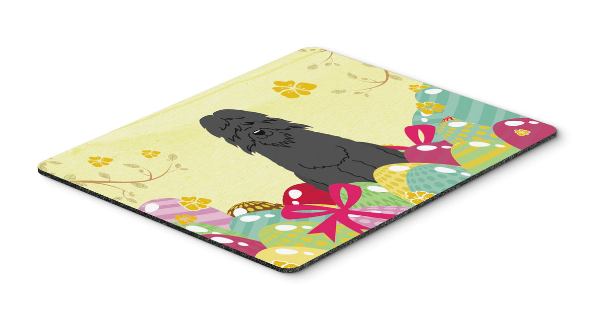 Caroline's Treasures BB6074MP Easter Eggs Bouvier des Flandres Mouse Pad, Hot Pad or Trivet for Home Office Gaming Working Computers Laptop Mouse