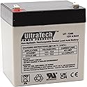 UltraTech UT-1240 / UT-1250-F1 12V, 4.5Ah Sealed Lead Acid Alarm Battery UT1240 UT-1250-F1 ISO9001