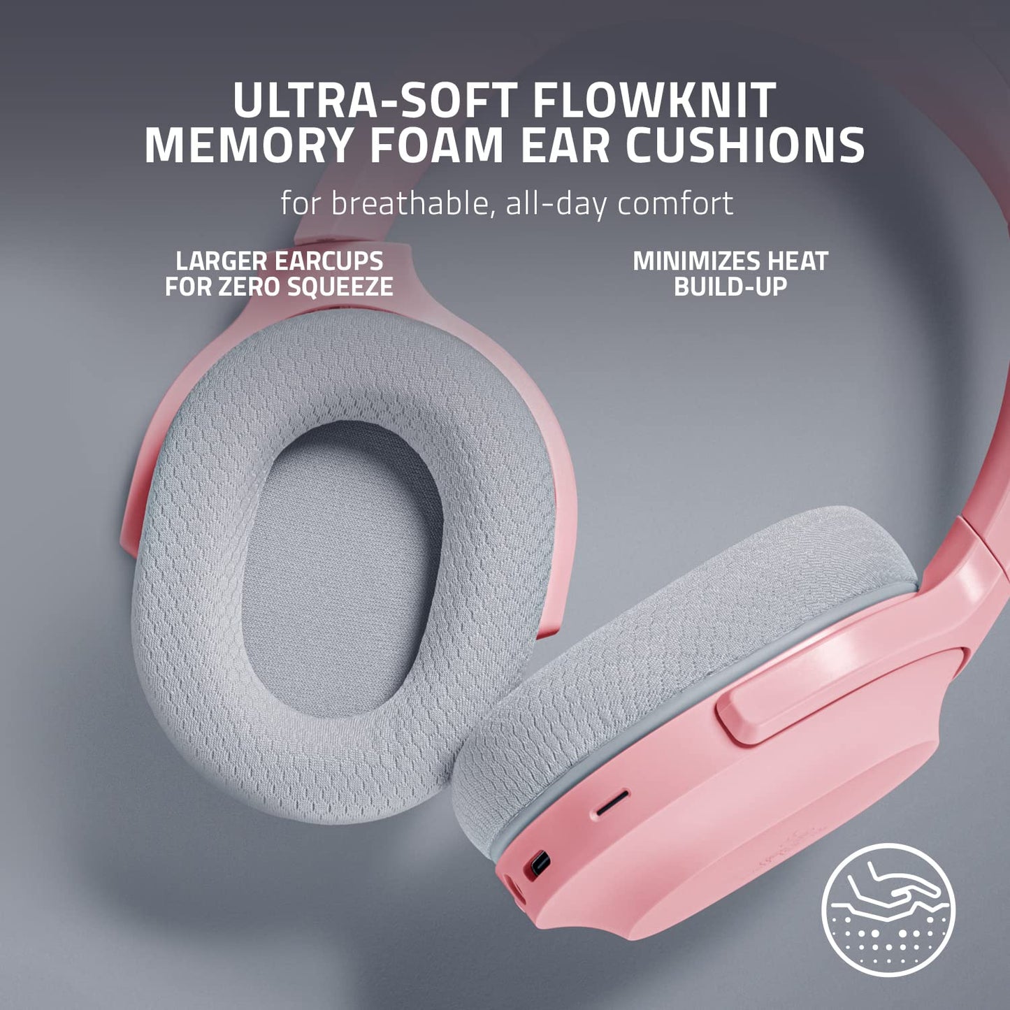 Razer Barracuda Wireless Gaming & Mobile Headset, 2.4GHz + Bluetooth, Pink
