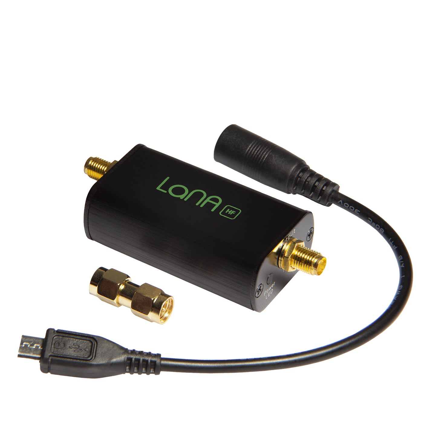 Lana HF v2 - Ultra Low-Noise LF, MF & HF Amplifier (LNA) Module for RF & Software Defined Radio (SDR). Wideband 50kHz-150MHz Frequency Capability