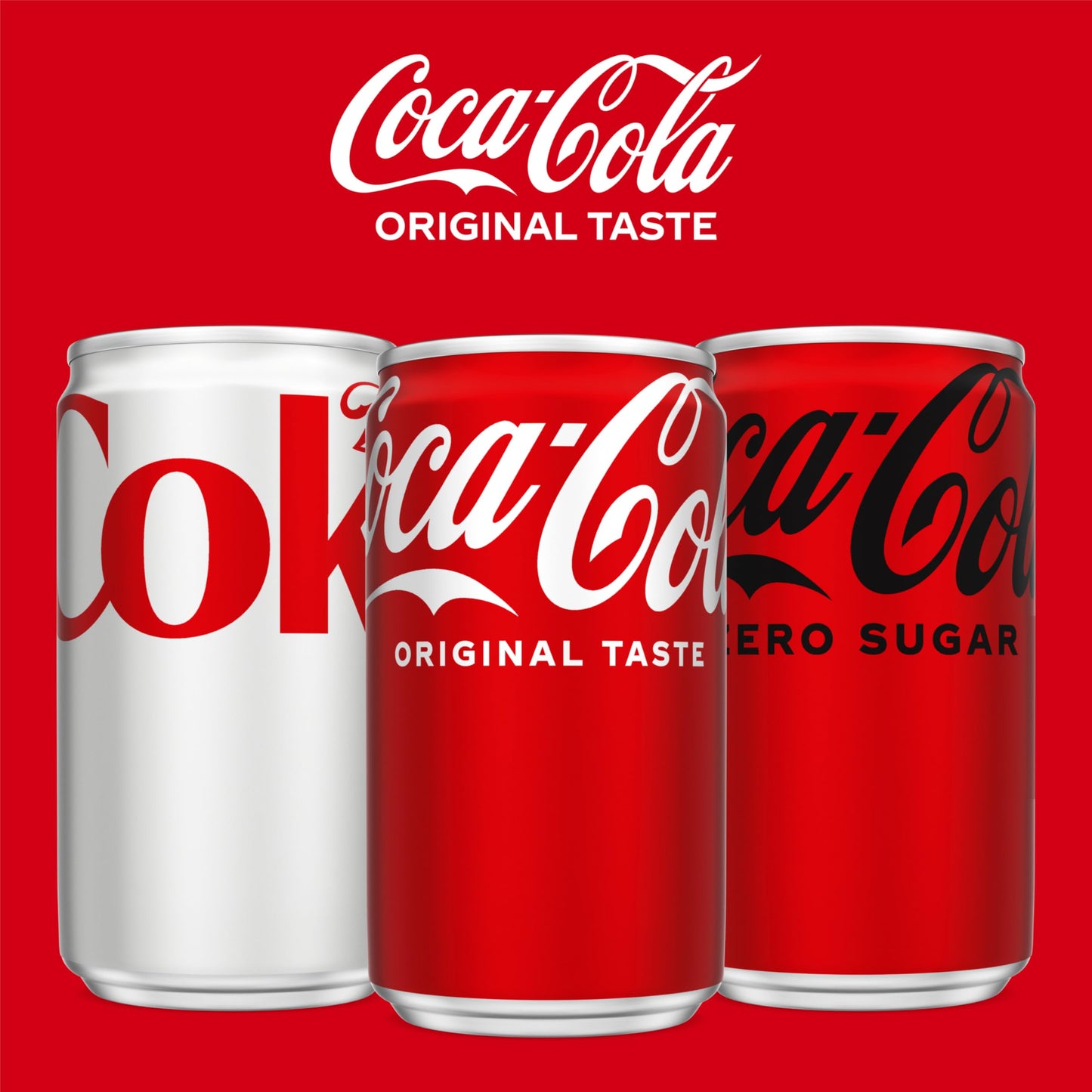 Coca-Cola Fridge Pack Soda Soft Drinks, 7.5 fl oz Cans, 10 Pack - Mini Soda Cans