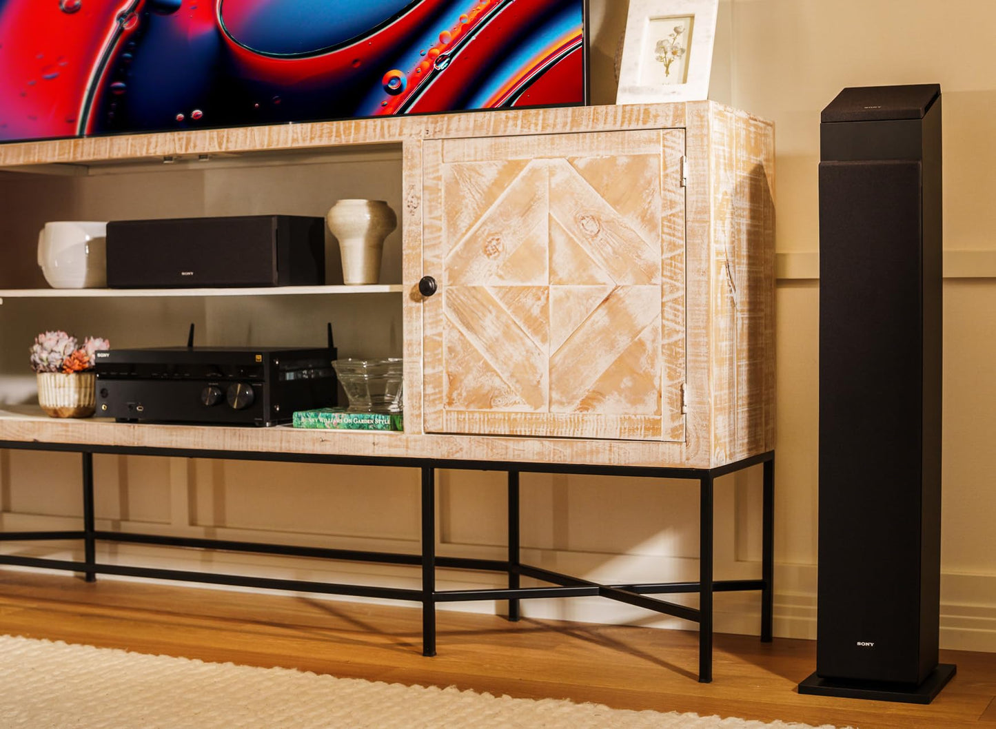 Sony CS Speaker, SS-CS8M2 2-Way 3-Driver Center Channel Speaker
