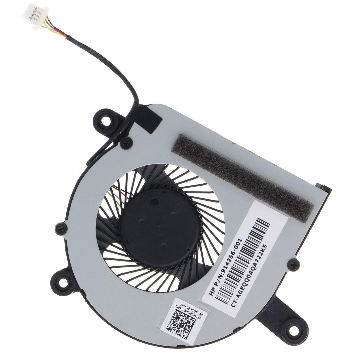 Replacement Hard Drive Cooling Fan for HP Elitedesk 800 G3 65W Models 914256-001