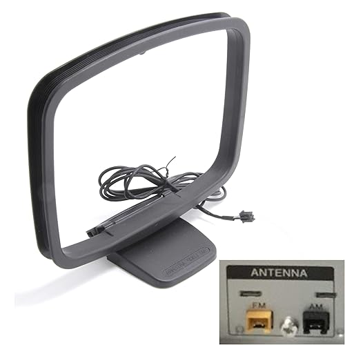 Ancable Replacement AM Antenna 2-Pin Mini Connector for Sony Compact Disc Receiver MHC-EC919iP HCD-EC919iP MHC-EC719iP HCD-EC719iP