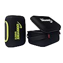 Portable Bluetooth Speaker 65W, IPX6 Waterproof, LED Lights, Bass Sound with Carrying Case, Black