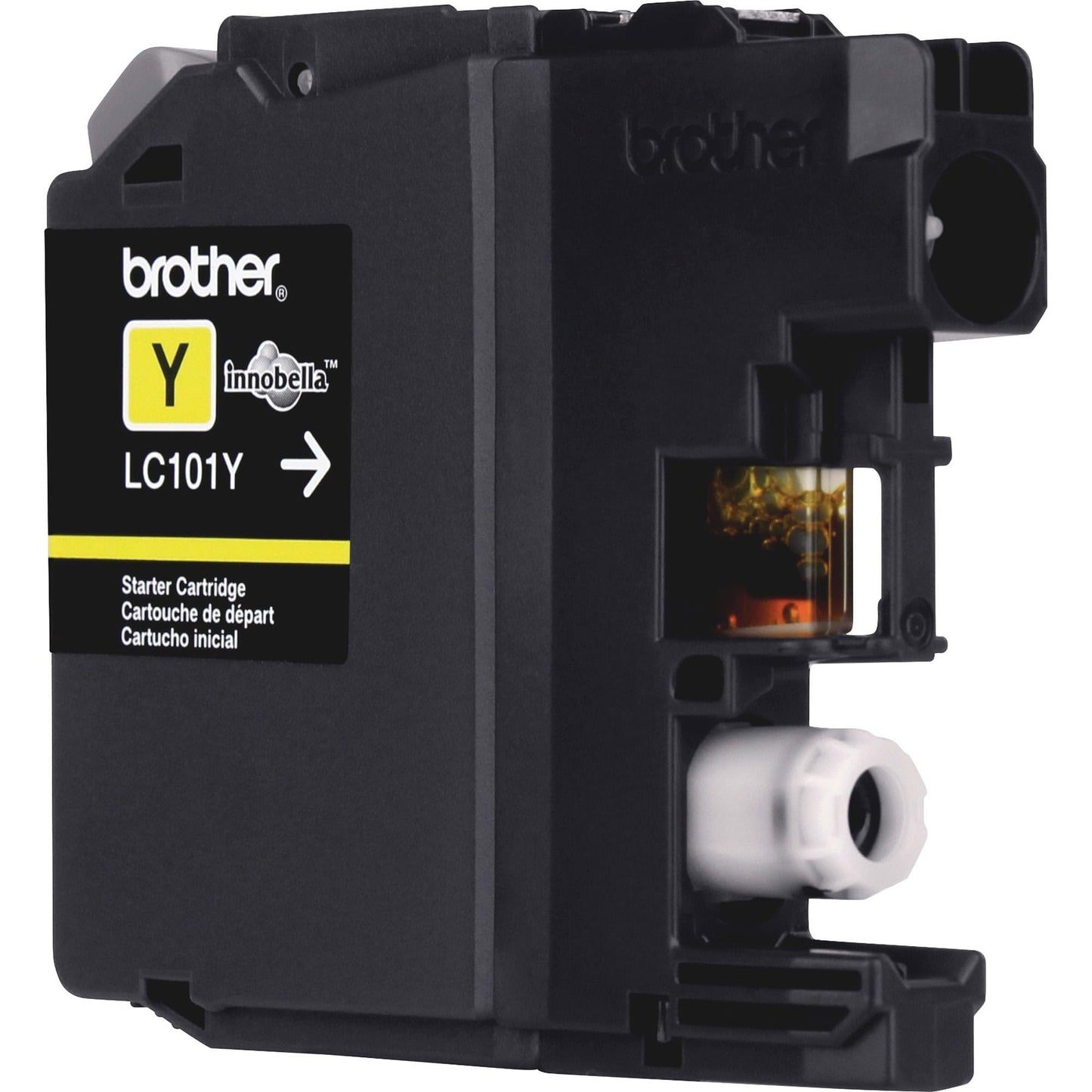Brother Printer LC101Y Yellow Ink Cartridge