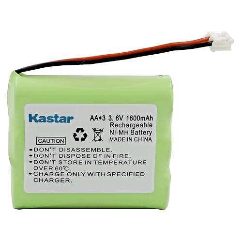 Empire Cordless Phone Battery, Works with Sanik 3SN-AA80-S-J1 Cordless Phone, (NiMh, 3.6V, 1500 mAh) Ultra Hi-Capacity Battery