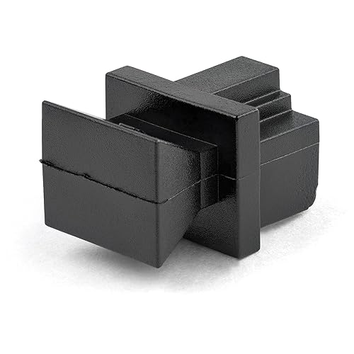 StarTech.com 100 Pack RJ45 Dust Covers - Reusable RJ45 Blanking Plug/Dust Cap - Ethernet/LAN Port Protector/Blocker - Snap in RJ45 Female Jack