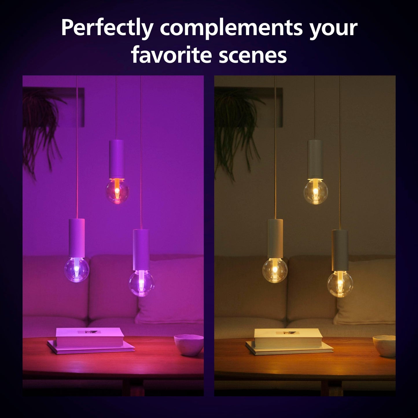 Philips Hue Lightguide G30 Small Globe Smart LED Bulb - Handblown Glass - Color Changing Light - Compatible with Amazon Alexa, Apple HomeKit
