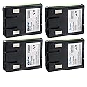 Kastar 4-Pack Battery Replacement for Radio Shack/Tandy 23271, 23295, 26305, 43682, 43682A, 438024, 438026, 960-1377, 23-271, 23-295, 43-682, 43-682A