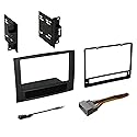 American International Dodge RAM Truck (2006-2008) Complete Double DIN Radio Dash Kit, Car Audio Wiring Harness & Antenna Adapter Included, Plug