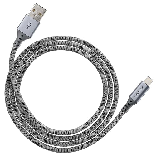 Ventev ChargeSync Alloy Apple Lightning Cable | Universally Compatible with iPhone Devices, Fast Charging, Tangle-Resistant Cord, Mfi Certified…