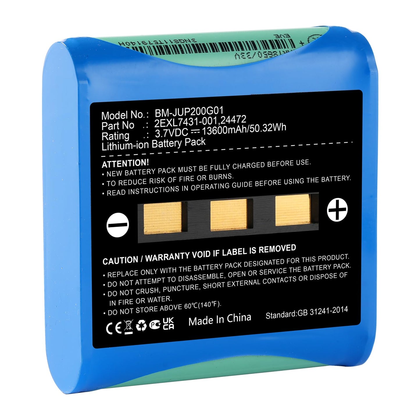 BCXY (13600mAh) Battery Replacement for Juniper Allegro 2 Archer 2 Surveyor 2 Systems AR2 Systems AG2 Carlson Mini 2 Carlson Archer 2, Juniper 24472…
