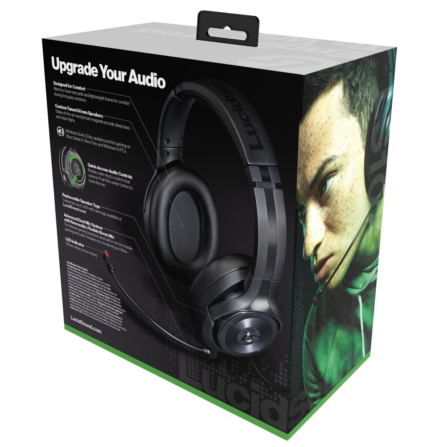 LucidSound LS10X Stereo Gaming Headset for Xbox One & Xbox Series X|S, Compatible with Nintendo Switch, PC, Mac, iOS and Android