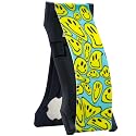 LOVEHANDLE PRO Premium Phone Grip - Silicone Phone Strap - Magnetic Phone Mount and Kickstand for Smartphone and Tablet - Smiley Faces