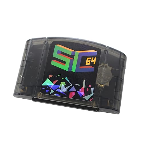 UYXOERA Summer Cart SC 64 HD Loader Replacement Flash, Fast Reading Card Full Compatible with SN64, with 64GB TF Card, Open Source Development
