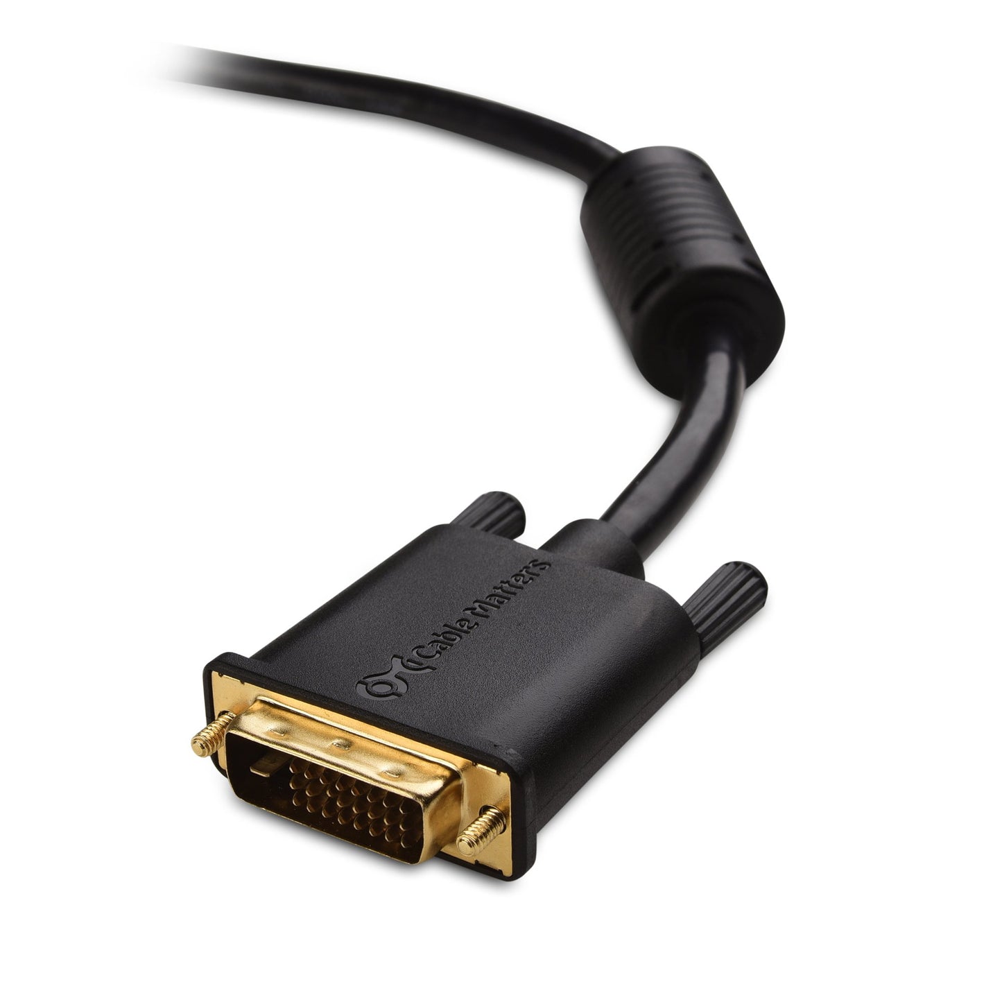 Cable Matters DVI Cable with Ferrites - 10ft, DVI Dual Link Cable