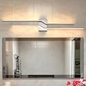 Pasoar 39.4 Inch Vnaity Lighting Led Bathroom Lights Over Mirror Brushed Nickel Dimmable 5CCT 36W Modern Bath Vanity Lights Bar Wall Sconces