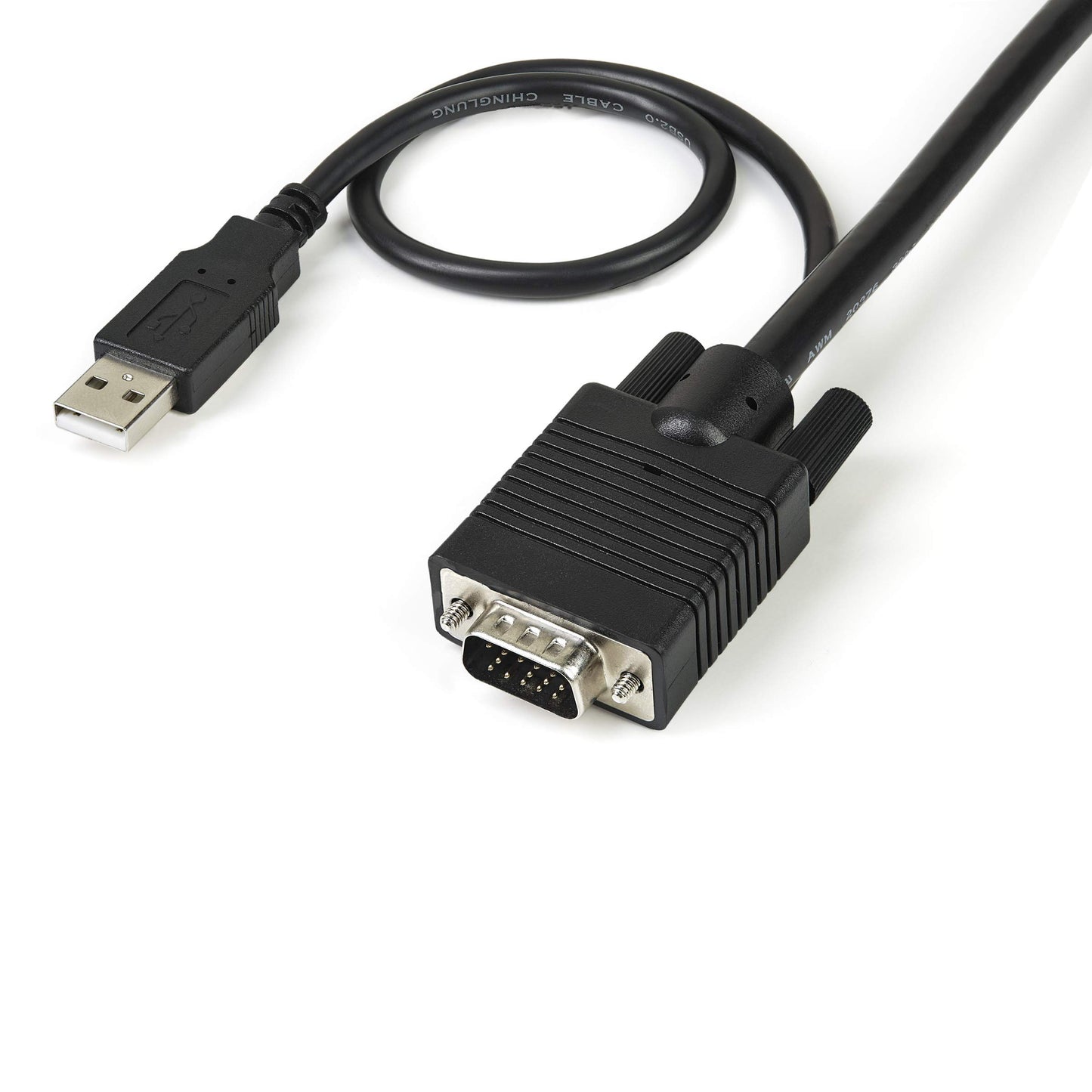 StarTech.com 2 Port USB VGA Cable KVM Switch USB Powered with Remote Switch Dual Port VGA KVM Switch