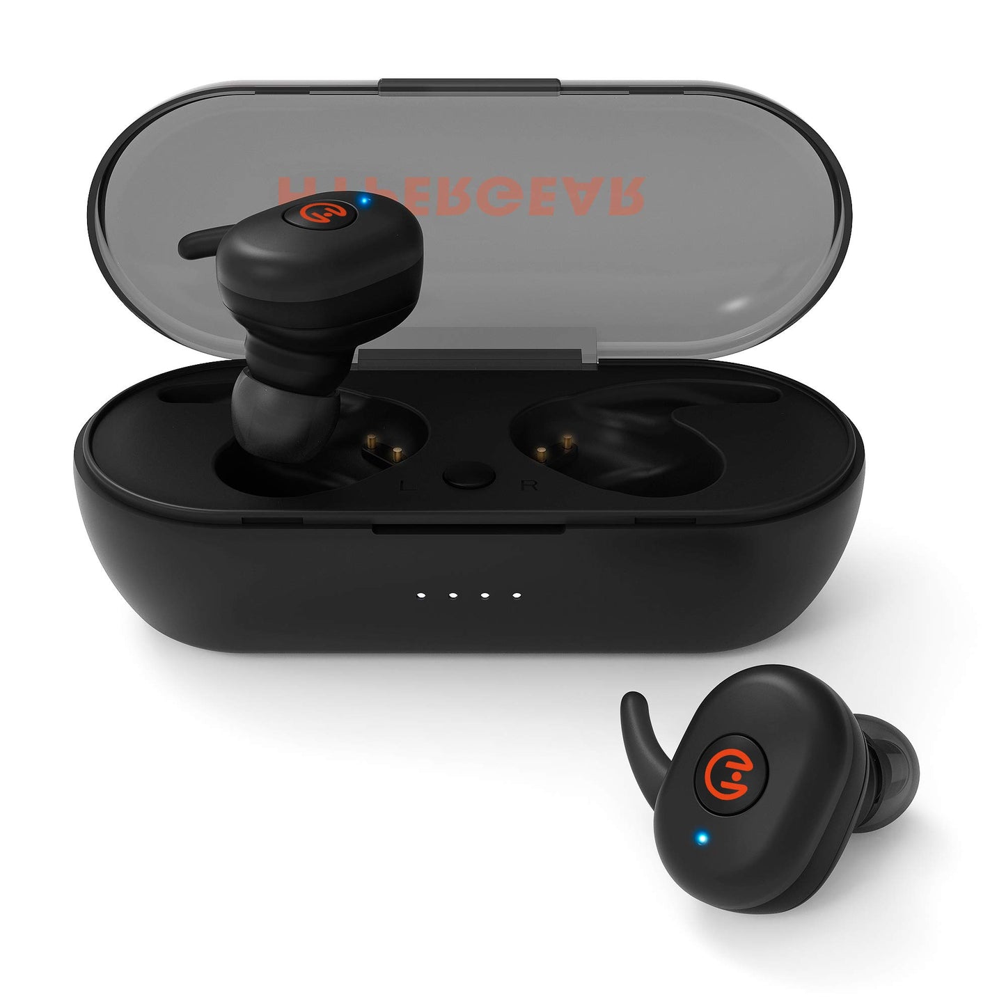 HyperGear Active True Wireless Bluetooth Earbuds - Noise Cancelling Mic, HD Stereo Sound, Touch Control, Quick Pairing, IPX5 Waterproof, Charging…