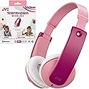 JVC Bluetooth Kids Headphones, 16 Hours Play time, Active Volume Limiter, Comfortable and Easy-to-Clean Soft Ear Pads, 7-Step Length Adjuster, Fun…
