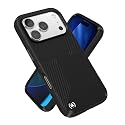 Speck PRESIDIO2 Grip for iPhone 17 Pro Case, MagSafe-Compatible, Slim Protective Case, Black/Slate Grey/White