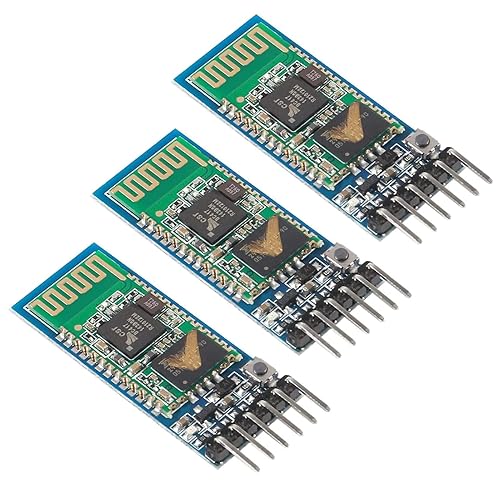ACEIRMC HC-05 Wireless Bluetooth RF Transceiver Master Slave Integrated Bluetooth Module 6 Pin Wireless Serial Port Communication BT Module