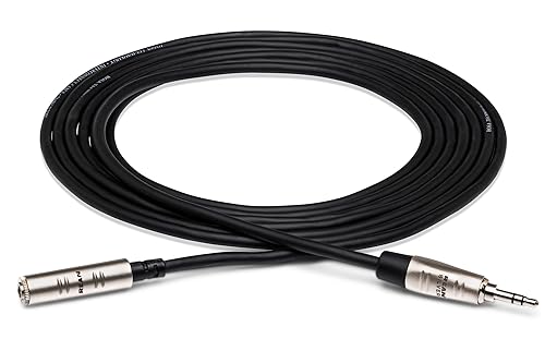 Hosa HXMM-005 Pro Headphone Extension Cable, REAN 3.5 Millimeters TRS to 3.5 Millimeters TRS, 5 Feet