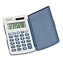 Sharp EL243SB EL-243SB Solar Pocket Calculator 8-Digit LCD