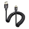 Cable Matters 48Gbps 8K Micro HDMI Coiled Cable 1-3ft with 8K@60Hz, 4K@240Hz and HDR Support, Micro HDMI Cable Coiled for Laptops, Cameras, DSLRs