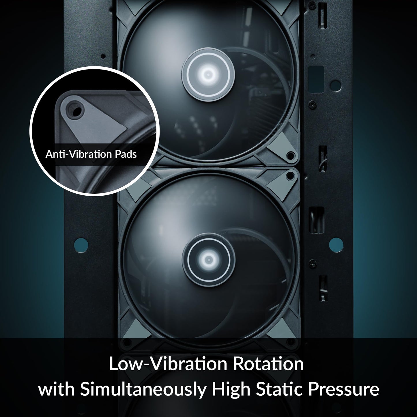 ARCTIC P14 Max - PC Fan, High-Performance 140mm Case Fan, PWM Controlled 400-2800 RPM, Optimised for Static Pressure, 0dB Mode - Black