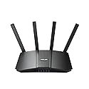 ASUS RT-BE82U Dual-Band WiFi 7 (802.11be) Smart AiMesh Extendable Router, 6500 Mbps, Five 2.5GbE Ports, 4096-QAM, Up to 3 SSIDs for IoT Devices