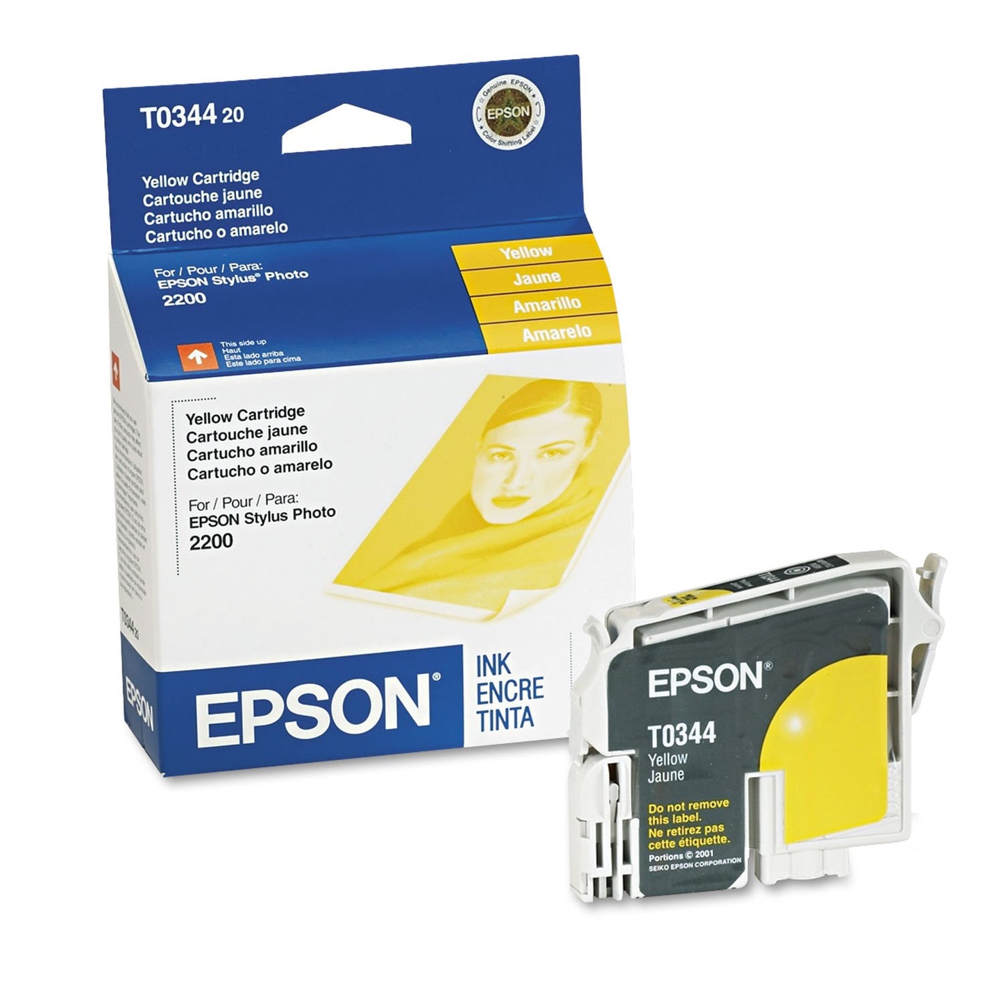 Epson T034420 Yellow Inkjet Cartridge for Epson Stylus Photo 2200